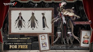 Identity V Violinist “Unbridled Romance” Skin Gameplay [upl. by Fin]