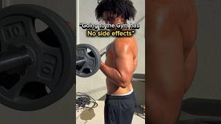 The side effects of the gym NOBODY tells you about 💪🏽🥺 gymlife natty bodybuilding motivation [upl. by Elem149]