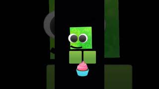 Green guy eats cupcake cute video [upl. by Jamilla]