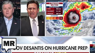 DeSantis Playing Politics With Hurricane Milton Relief [upl. by Ymmij]