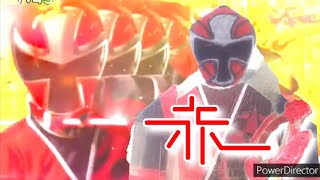 Shuriken Sentai Nininger  Akaninger henshin and Roll Call  SS AND PR arty zone [upl. by Barbabas]