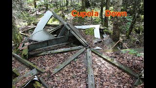 Abandoned Fire Tower Cupola on the ground Still cool build date stairs Northern Ontario [upl. by Averyl]