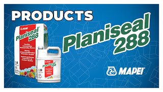 MAPEI Live “Plan” to protect against water with MAPEI’s Planiseal 288 mortar [upl. by Rusticus295]