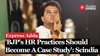 BJPs HR Practices Should Become a Case Study for Organisational Success Jyotiraditya Scindia [upl. by Slavin78]