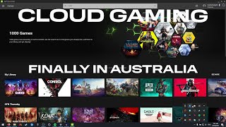 The First Taste of Cloud Gaming in Australia  GeForce NOW by Pentanet Review [upl. by Amandy593]