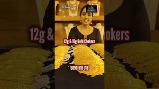 12g Gold Wedding Chokers NSK Thangamaligai [upl. by Yaeger]