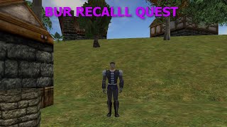 Bur Recall Quest  Asherons Call Gameplay [upl. by Weinhardt]