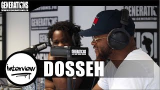 Dosseh  Interview quotVidaloaquot Live des studios de Generations [upl. by Kinghorn]