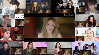 SOMI 전소미  What You Waiting For MV Reaction Mashup [upl. by Celie]