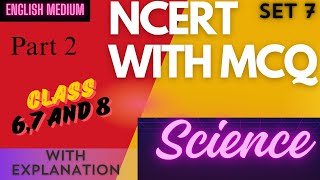 NCERT TEST SERIES  SET  7 PART 2 SCIENCE  EDUTERIA [upl. by Delmore]