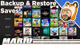 How to Backup Download amp Restore Switch Game Saves with JKSV on Atmosphere CFW [upl. by Sacul]