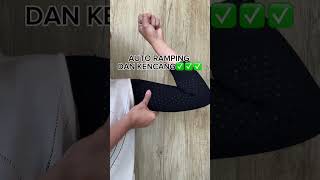 Tutorial Melangsingkan Lengan Bergelambir  Arm Support Jaco [upl. by Akenot]