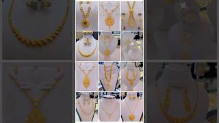 Lightweight Gold Necklace set designs 2024 trending goldjewellery necklace shortvideo [upl. by Baker]