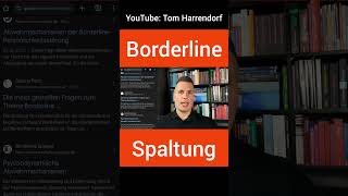 Borderline Spaltung bps bpd [upl. by Nomyar]