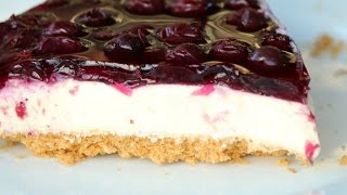 No Bake Blueberry Cheesecake Recipe [upl. by Orabel]