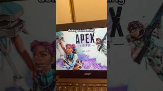 Apex Legends on a 7 year old Chromebook tech pc gaming apexlegends [upl. by Betthezel]