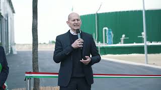 Inaugurated the biomethane plant in Ariano nel Polesine RO [upl. by Benedicta]