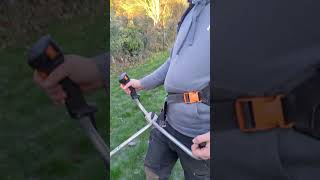 Stihl Fs94 Brush Cutter oddlysatisfying [upl. by Shaer]