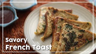 Savory French Toast  Quick Breakfast Recipe  My Recipe Book By Tarika Singh [upl. by Nashoma183]