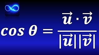 34 Ángulo entre vectores ejemplos dos y tres dimensiones  Cálculo vectorial [upl. by Mireille]