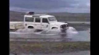 Holtkamper Flyer crossing a river in Iceland II [upl. by Juli56]