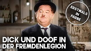 Dick und Doof in der Fremdenlegion  KOLORIERT  Filmklassiker  Deutsch  Komödie [upl. by Ttik504]