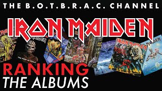 RANKING THE ALBUMS Iron Maiden [upl. by Aihcsrop280]