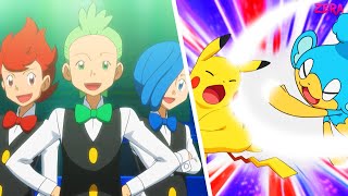 Ash vs CilanCress amp Chili  1st Unova Gym Battle  Pokemon AMV [upl. by Boote753]