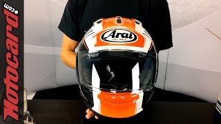 Arai RX7V Jonathan Rea replica unboxing [upl. by Kenwee]