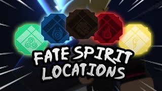 All Fate Spirit  Karma Seals Location  Shindo life [upl. by Leur]