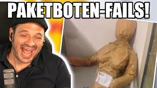 Harter Job  Harte Witze  PAKETBOTEN FAILS [upl. by Anairo]