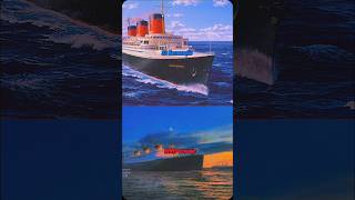 SS Normandie vs RMMV Oceanic [upl. by Hollah]