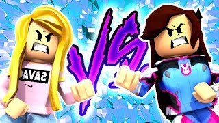 LEAH vs SANNA Who Is THE BEST At Obstacle Courses ROBLOX [upl. by Grindlay547]