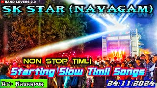 SK STAR BEND  New super Hit Timli Songs 🎹🥁 starting Slow Timli Songs atnasarpur 🏠 [upl. by Remus]