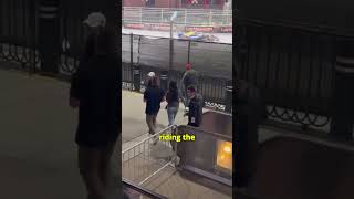 Racing fans trick Formula 1 security shorts [upl. by Rye568]