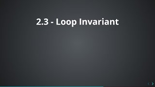 Basics of specification and verification Lecture 1 loop invariants [upl. by Nylloh189]