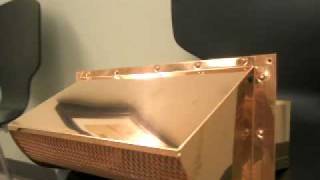 Copper Rectangular Range Hood Vent by Luxury Metals [upl. by Llewol830]