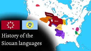 History of the Siouan languages [upl. by Etnomal]