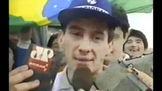 Globo Esporte  Ayrton Senna Campeão  31101988 [upl. by Abdul]