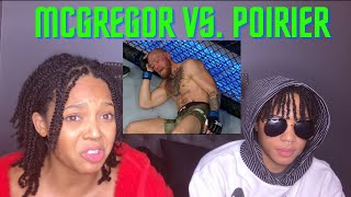 Reacting to Conor McGregor vs Dustin Poirier  In Shock   Taro [upl. by Nekial]