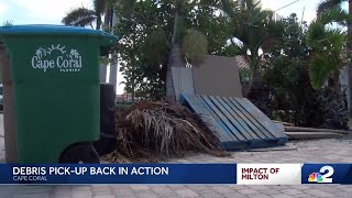 Debris pickup starts for Cape Coral residents Heres what you need to know [upl. by Nola]