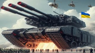 1 分前！ウクライナの巨大戦車がロシアの精鋭兵士 17000 人を倒す [upl. by Norraf]