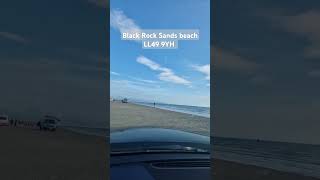 Drive on a beach  Black Rock Sands beach Porthmadog Wales [upl. by Oigimer]