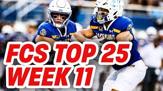 FCS football Top 25 Ballot Breakdown Week 11 [upl. by Kernan]