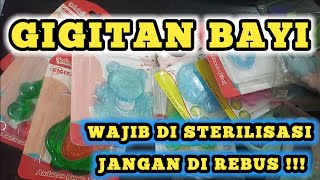 BABY TEETHER  GIGITAN BAYI  WAJIB DI STERILISASI [upl. by Sublett298]