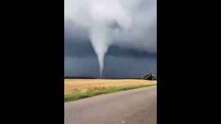 Šiauliai Lithuania  July 13 2024  A tornado caused widespread damage and disruptions [upl. by Server]