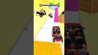 Watch This Epic Assemble Rush💃🚘🌈 Hyper Casual Game shorts gaming games [upl. by Tempa774]