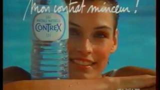 Publicité CONTREX Avec Famke Janssen  1988 [upl. by Laoj]