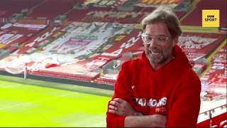 Jurgen Klopp I am absolutely overwhelmed by title win [upl. by Akirehc358]