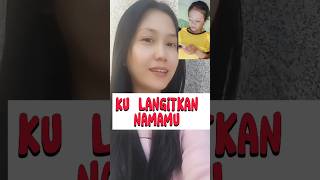 Ku Langitkan Namamu cover by Senja shorts shortsvideo fypシ゚ viralshorts [upl. by Letsyrk]